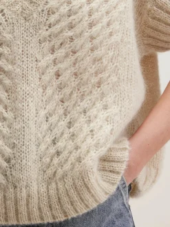 Bellerose Abevy Mouwloze Trui Sable Hot