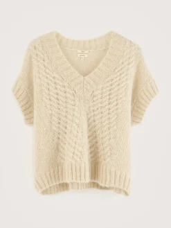 Bellerose Abevy Mouwloze Trui Sable Hot