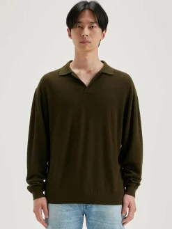 Bellerose Alot Polo-style Trui Olive Online