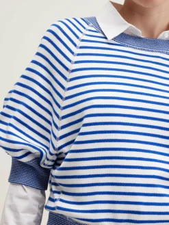 Bellerose Anglet Ronde-hals Trui Gitane / Vintage white