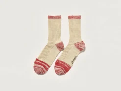 Bellerose Baudy Sokken Beige mélangé / Sanguine Online