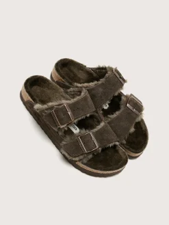 Birkenstock Arizona Omgekeerd Lam Voor Vrouwen Best