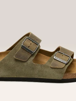 Birkenstock Arizona Suede Leder Voor Mannen Clearance