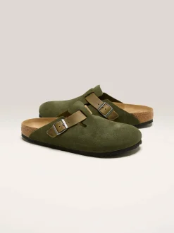 Birkenstock Boston Gemengd Leder Voor Mannen Online