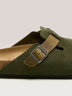 Birkenstock Boston Gemengd Leder Voor Mannen Online