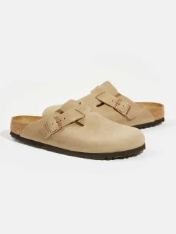 Birkenstock Boston Oiled Leather Klompen Voor Vrouwen New