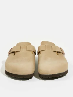 Birkenstock Boston Oiled Leather Klompen Voor Vrouwen New