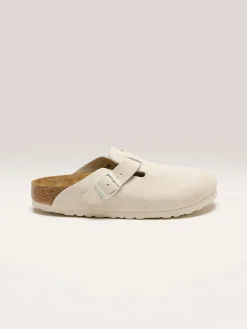 Birkenstock Boston Suede Leder Voor Vrouwen