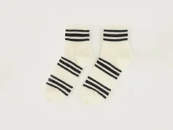 Bellerose Bitia Enkel Sokken Natural / Navy Clearance