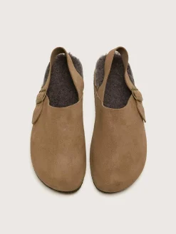 Bosabo Taupe Suède Klompen Best