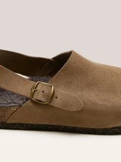 Bosabo Taupe Suède Klompen Best