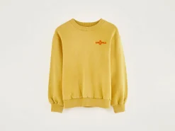 Bellerose Chami Ronde Hals Sweatshirt Cornflakes Clearance