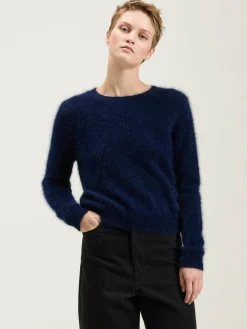 Bellerose Datti Angora-mix Trui Navy Best