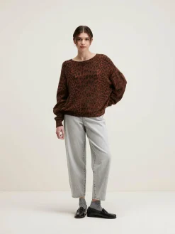 Bellerose Datus Angora-mix Trui Coffee Hot