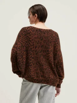 Bellerose Datus Angora-mix Trui Coffee Hot