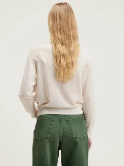 Bellerose Delen Klassieke Trui Ivory