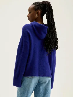 Bellerose Dera Gebreide Hoodie Iris bloom Best