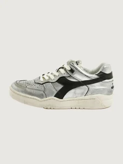 Diadora B.560 Silver Used Voor Vrouwen Online