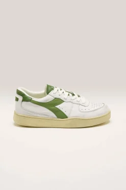 Diadora Mi Basket Low Used Voor Mannen New