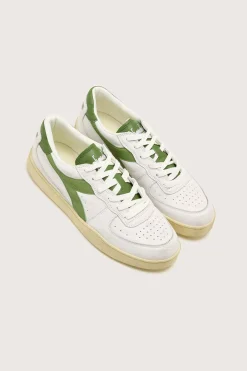 Diadora Mi Basket Low Used Voor Mannen New