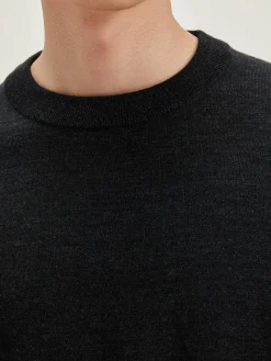 Bellerose Dilliv Ronde Hals Trui Off black Outlet