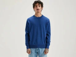 Bellerose Dilliv Ronde Hals Trui Blue mix Sale