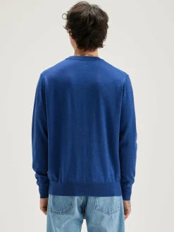 Bellerose Dilliv Ronde Hals Trui Blue mix Sale