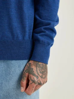 Bellerose Dilliv Ronde Hals Trui Blue mix Sale