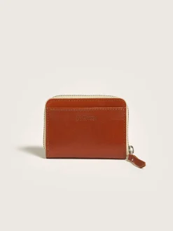 Bellerose Dolhy Portemonnee Met Rits Cognac Hot