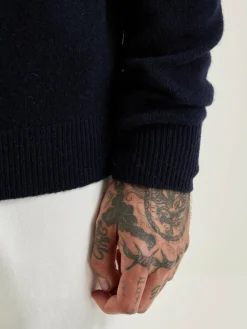 Bellerose Donoon Ronde Hals Trui Navy Outlet