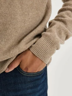 Bellerose Donoon Ronde Hals Trui Oatmeal Clearance