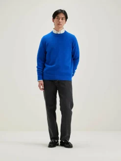Bellerose Donoon Ronde Hals Trui Royal blue