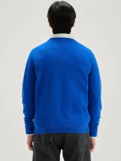 Bellerose Donoon Ronde Hals Trui Royal blue