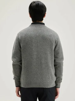 Bellerose Donoon Ronde Hals Trui Mid grey Outlet