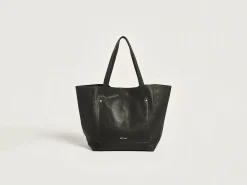 Bellerose Dragi Tote Bag Black Clearance