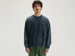 Bellerose Fabien Ronde Hals Sweatshirt Black blue