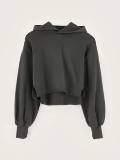 Bellerose Felico Cropped Hoodie Black sand New