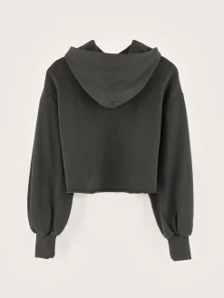 Bellerose Felico Cropped Hoodie Black sand New
