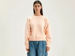 Bellerose Fella Relaxed Sweatshirt Light rose Discount