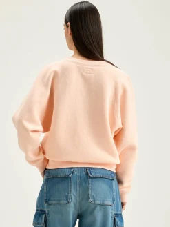 Bellerose Fella Relaxed Sweatshirt Light rose Discount