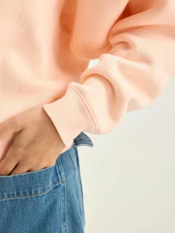 Bellerose Fella Relaxed Sweatshirt Light rose Discount