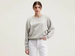 Bellerose Fella Relaxed Sweatshirt Heather grey Sale