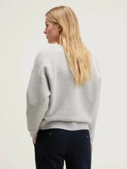 Bellerose Fellow V-hals Sweatshirt Heather grey Online