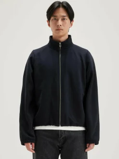 Bellerose Fiber Hoodie Met Rits