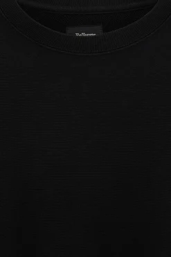 Bellerose Flake Ronde Hals Sweatshirt Black Clearance
