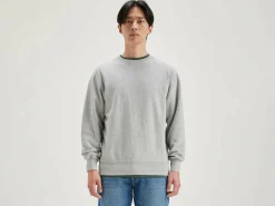 Bellerose Flake Ronde Hals Sweatshirt Heather grey Hot