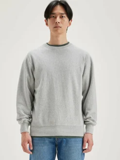 Bellerose Flake Ronde Hals Sweatshirt Heather grey Hot