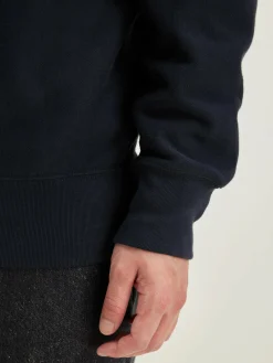 Bellerose Flake Ronde Hals Sweatshirt Navy Online