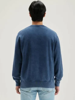 Bellerose Flake Ronde Hals Sweatshirt Ink Best