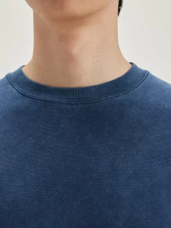 Bellerose Flake Ronde Hals Sweatshirt Ink Best